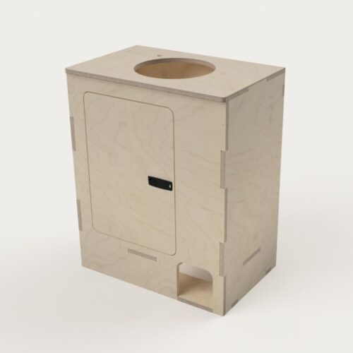 1 Meuble vasque avec pompe manuel