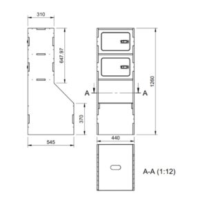Meuble arrière siège conducteur van Meuble arrière siège conducteur van