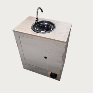 Meuble vasque avec pompe manuel van