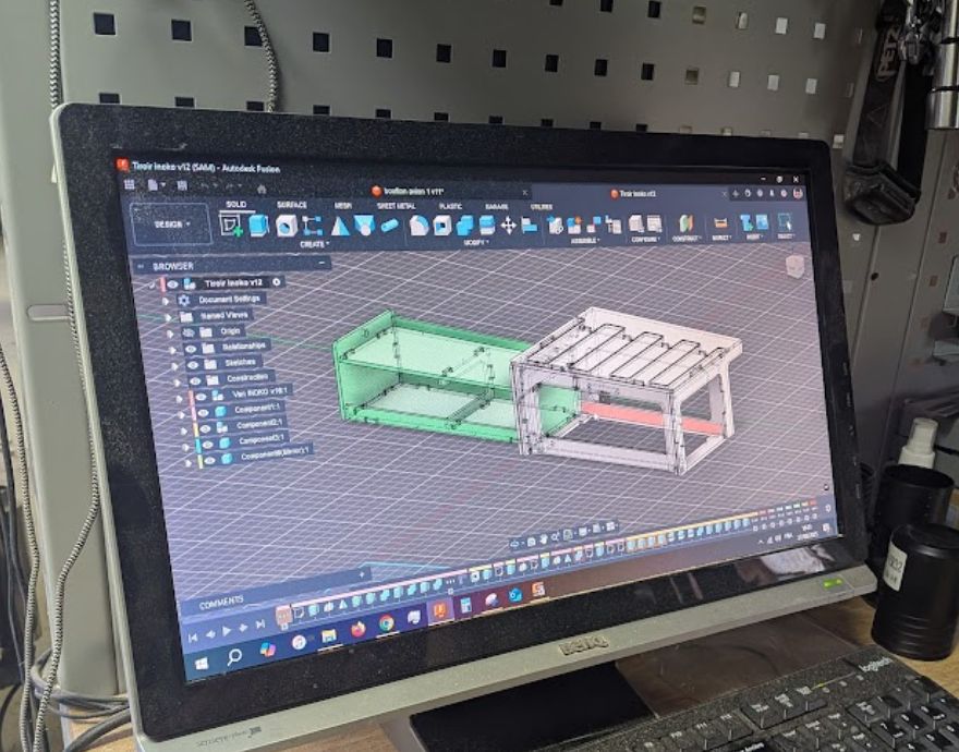 Modélisation van CNC