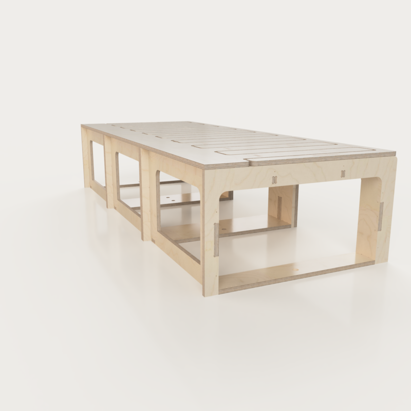 Montage Lit peigne 120x180 - 24