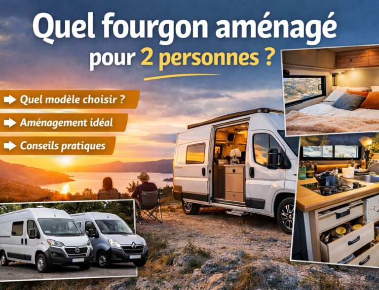 Quel fourgon aménagé pour 2 personnes