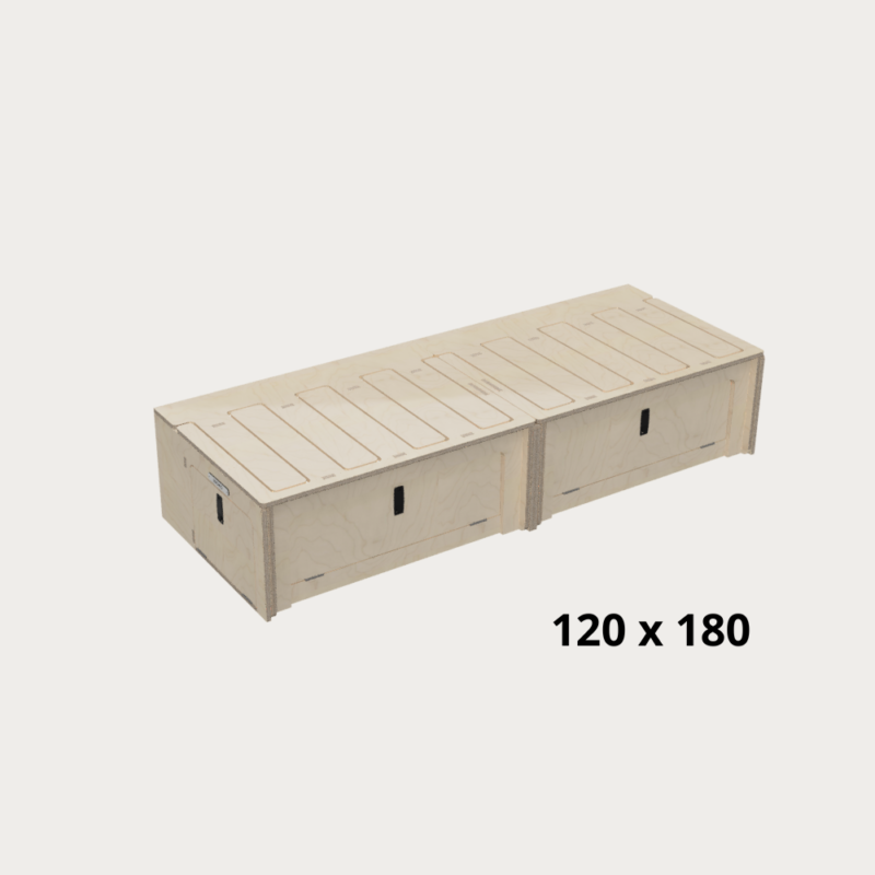 Lit peigne 120x180